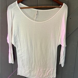 Heart Hips Classic White Long Sleeve Top